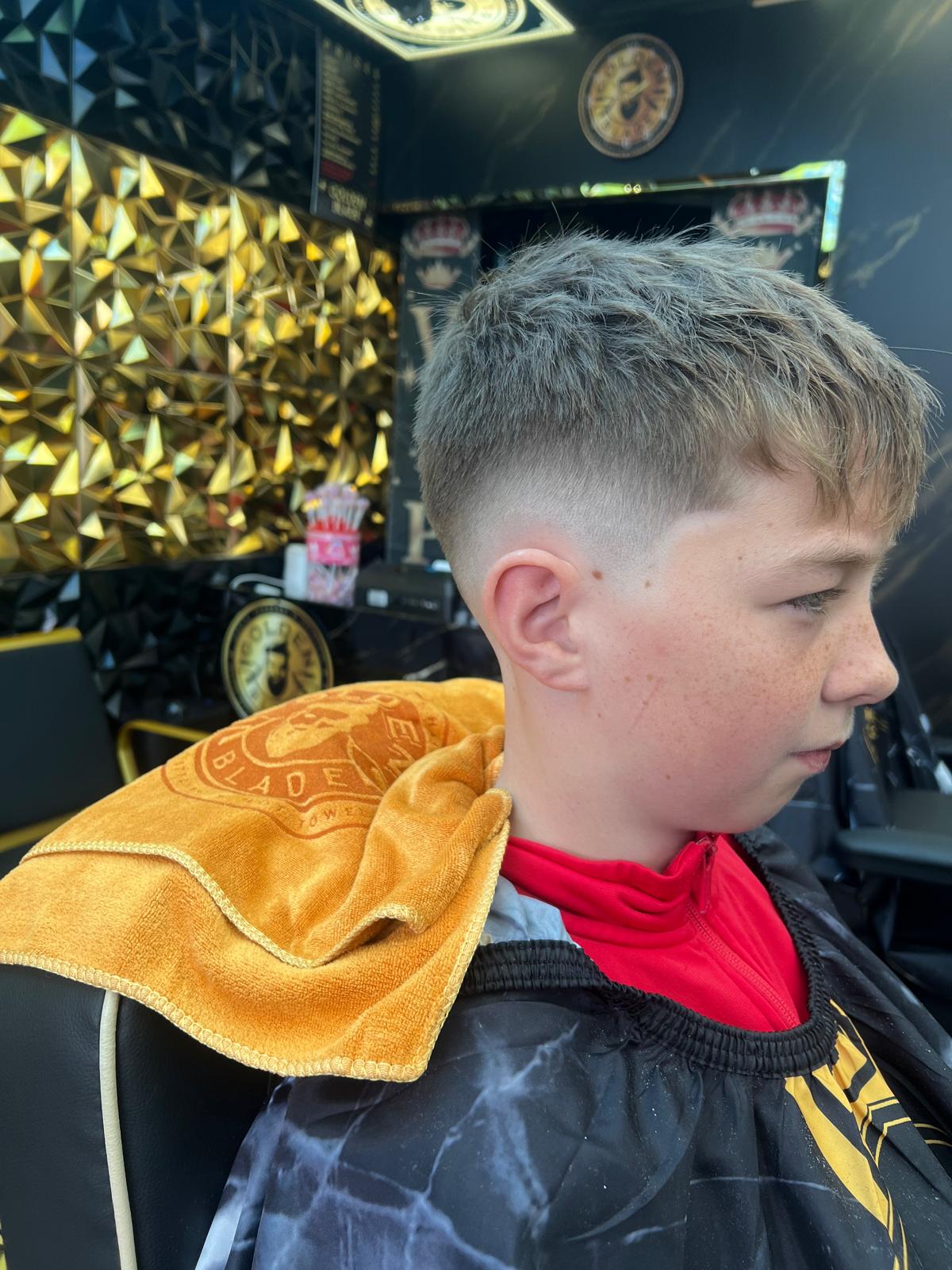 Golden Blade fade