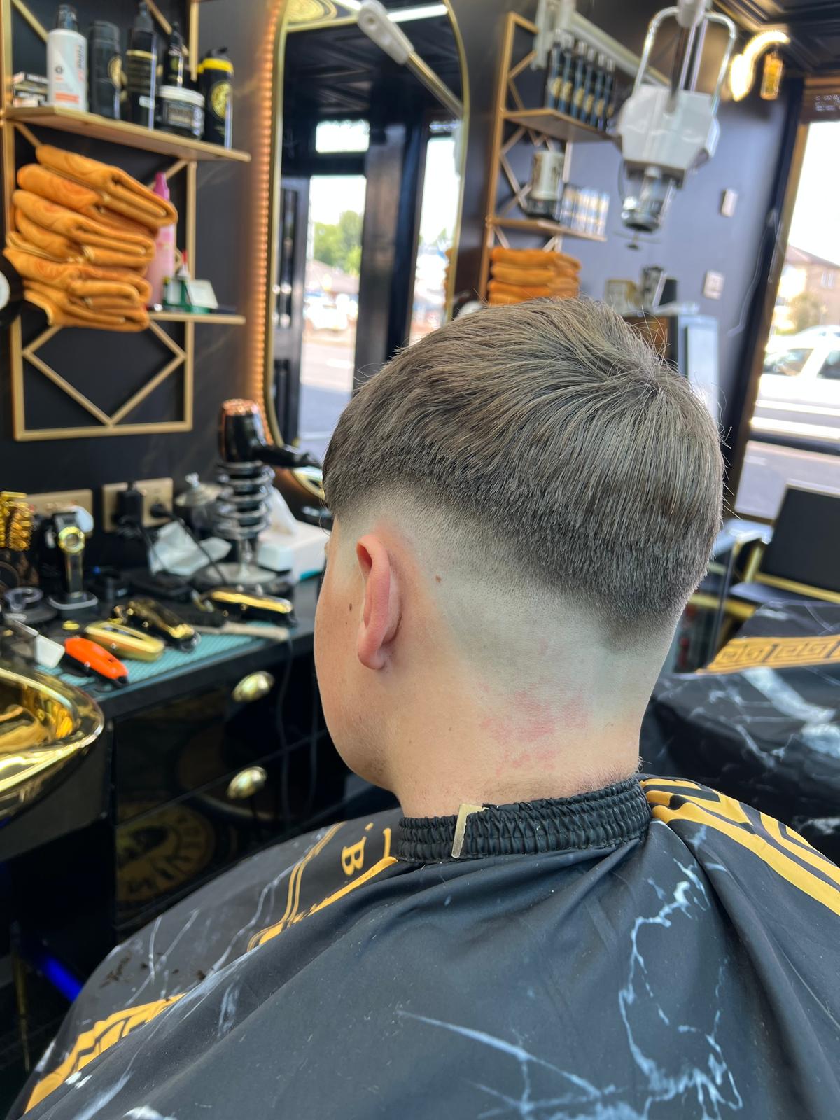 Golden Blade haircut style
