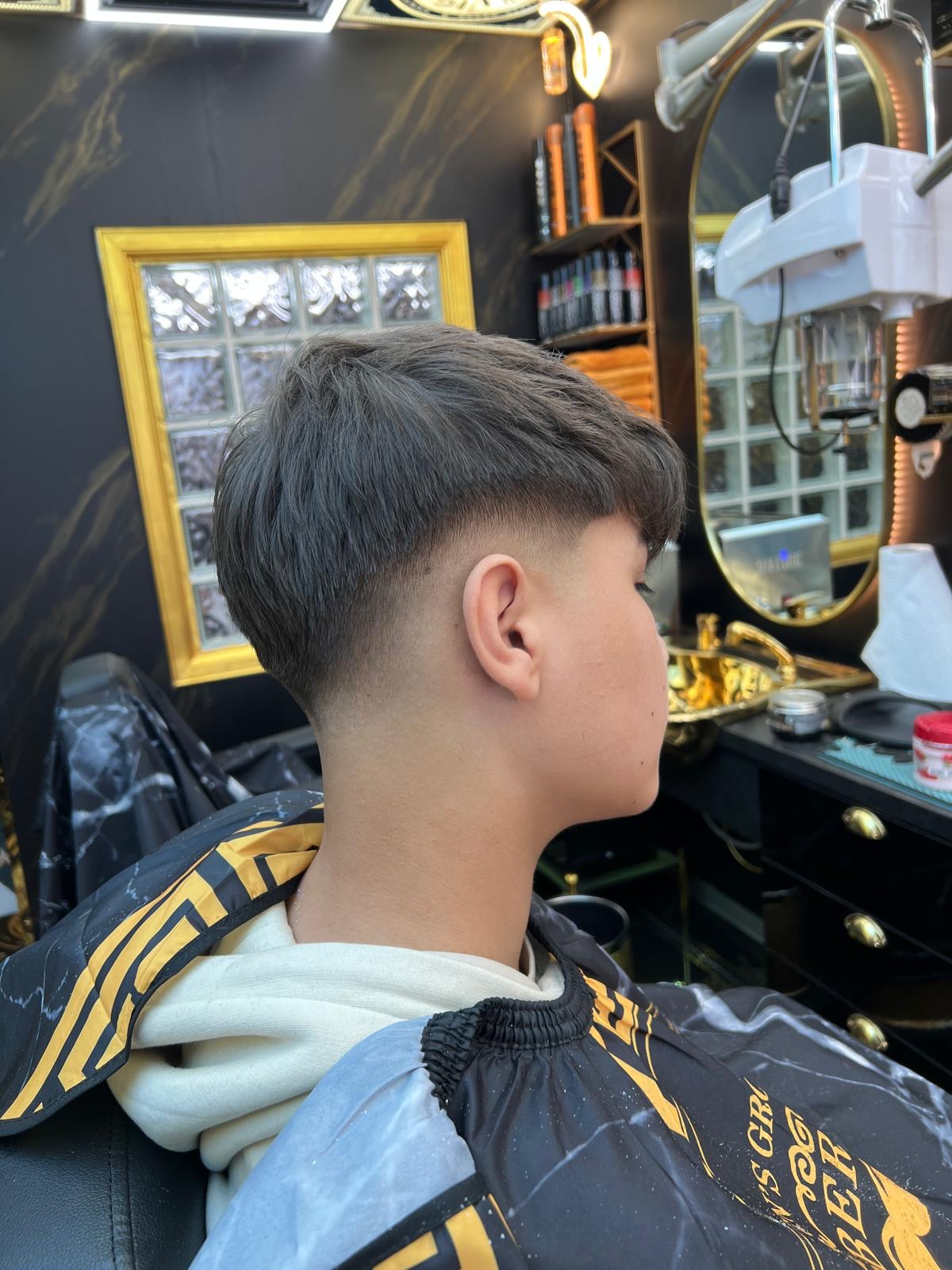 Golden Blade boys haircut