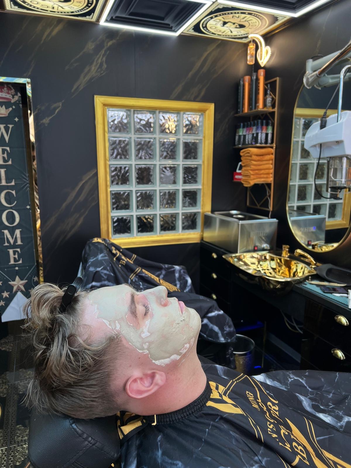 Golden Blade facial treatment
