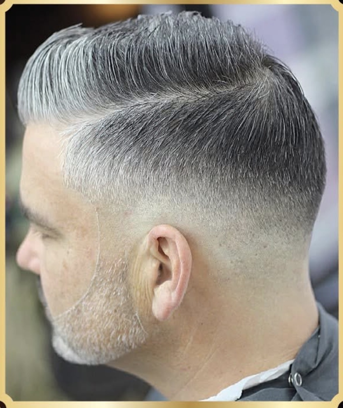 Skin fade haircut